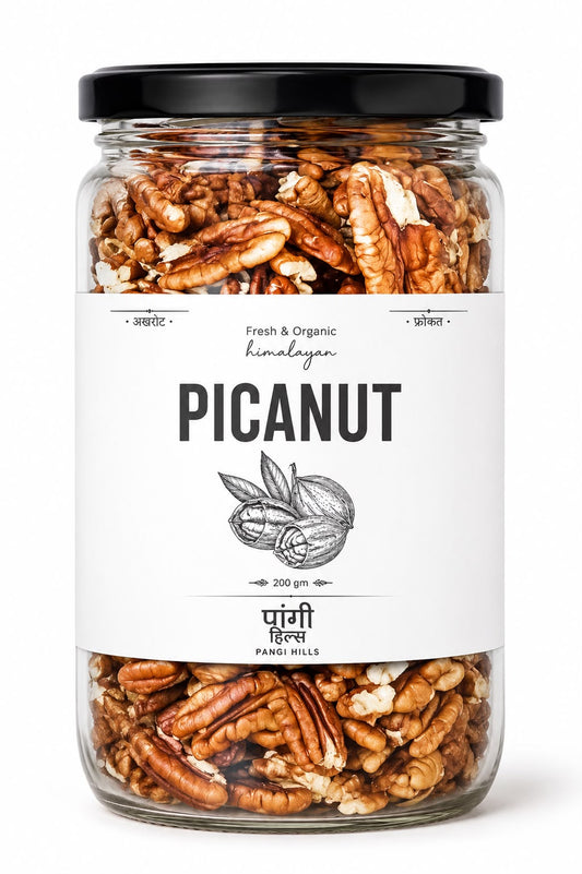 Pangi Hills pecan kernels in packaging