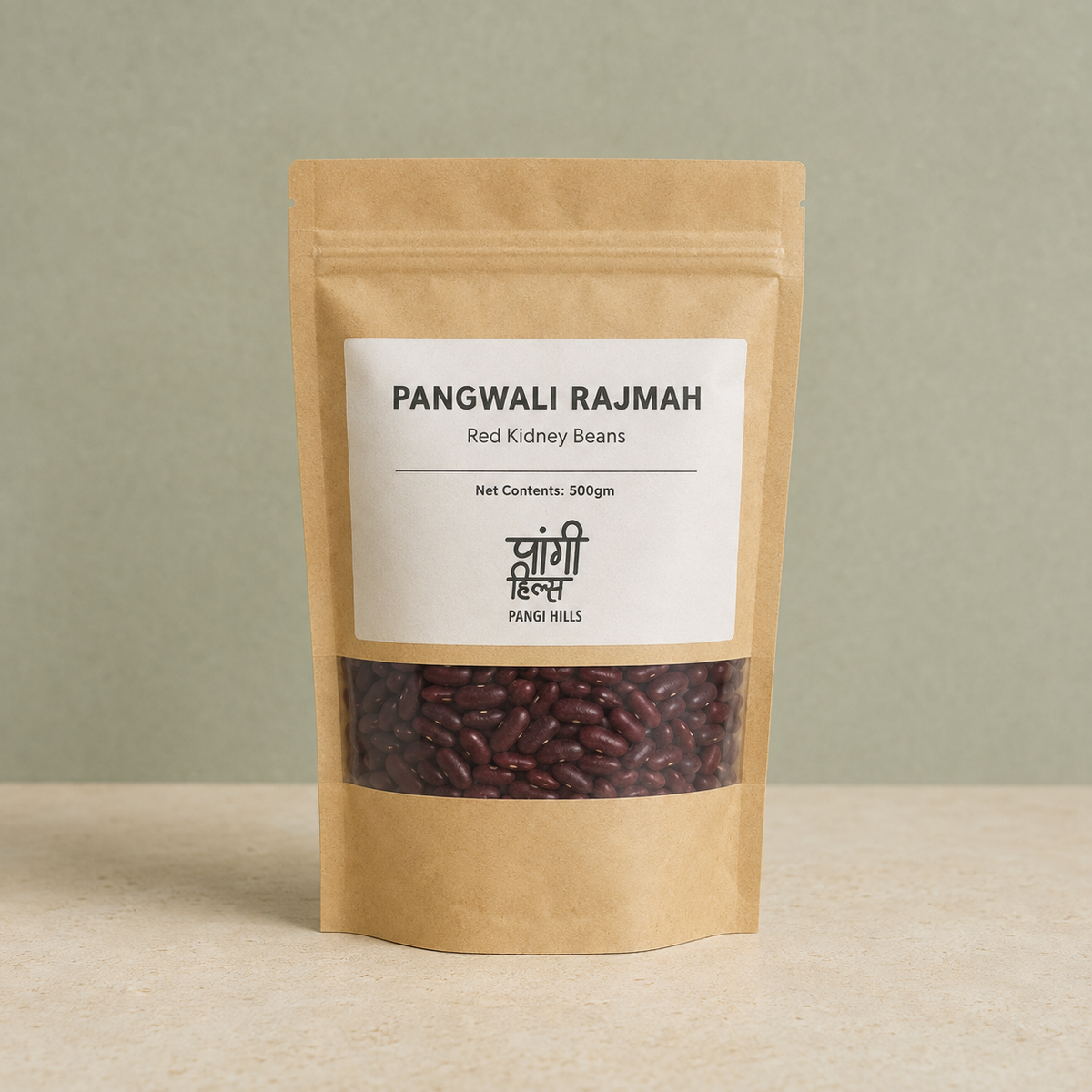 Pangi Hills Pangwali Rajmah 500gm front view