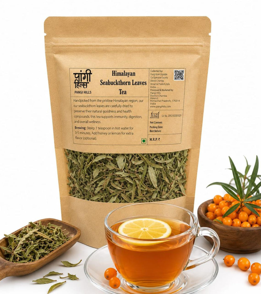 Pangi Hills Sea Buckthorn Leaves Tea product photograph