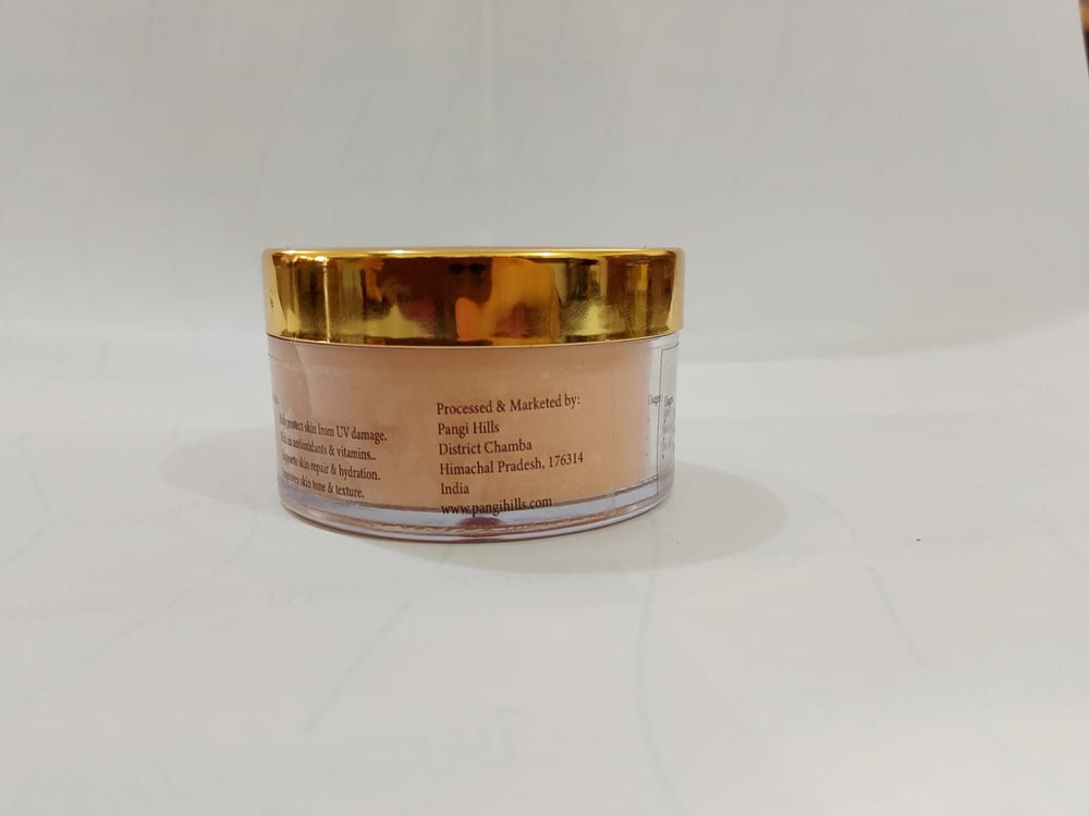 Pangi Hills sea buckthorn cream 20ml back label