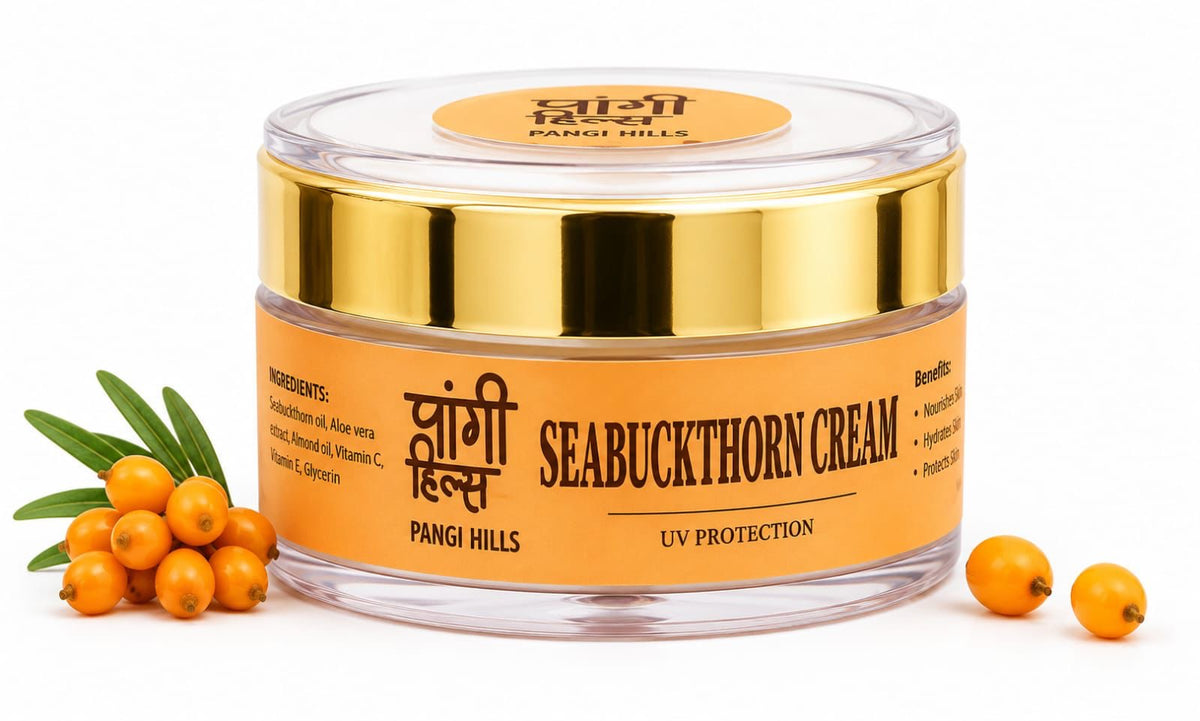 Pangi Hills UV Protection Seabuckthorn Cream - 20ml product photograph